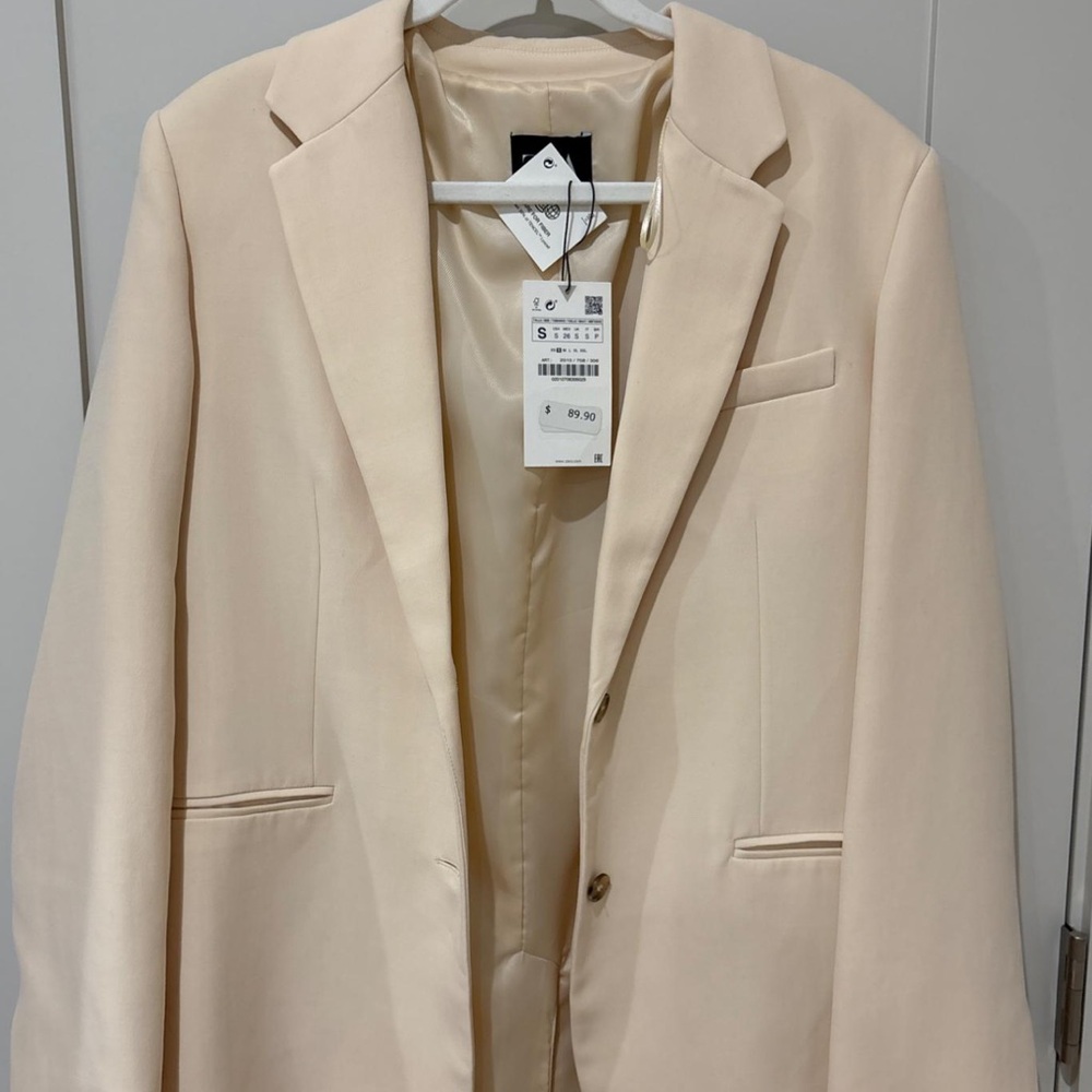 Zara Cream Blazer